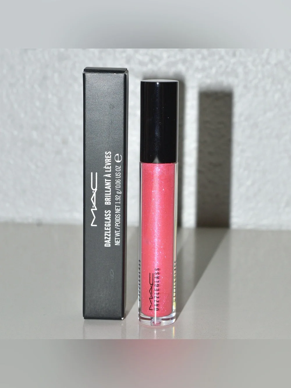 MAC Cosmetics Dazzleglass Lipgloss *STEPPIN' OUT* Limited Edition Hot Pink BNIB